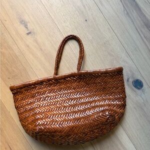 Dragon Diffusion Tan Woven Tote